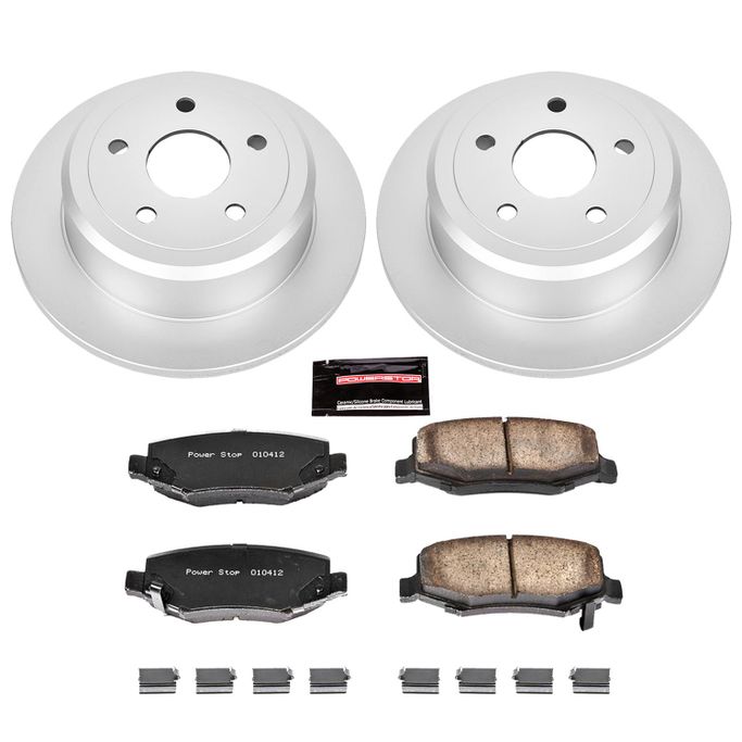 PWR-CRK3090, PowerStop Z17 Evolution Plus GEOMET Coated Brake Kits for 2007-2017 WRANGLER, 2018 WRANGLER JK - CRK3090 في الإمارات العربية المتحدة, دبي. Condition - new. Price ⁦780 AED⁩. Photo, seller contacts | AUTO.AE