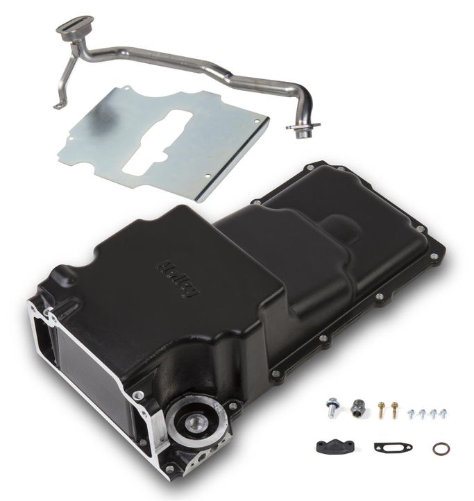 HLY-302-2BK, Holley Retrofit Engine Oil Pans for GM LS Engines 302-2BK في الإمارات العربية المتحدة, دبي. Condition - new. Price ⁦2,920 AED⁩. Photo, seller contacts | AUTO.AE