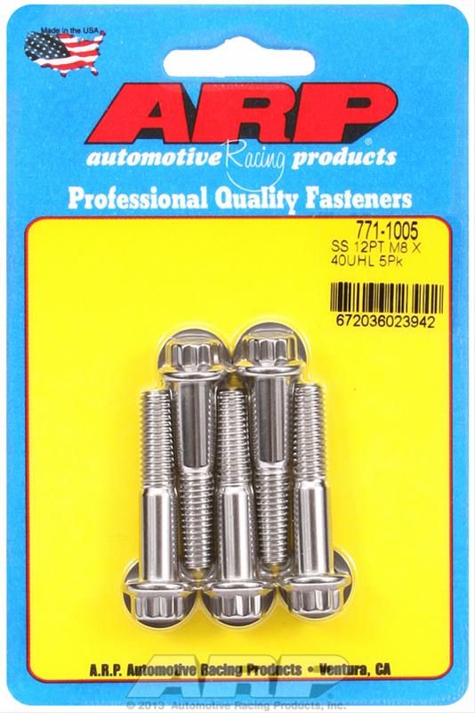 ARP-771-1005, ARP Stainless Steel Bolts 771-1005 в ОАЭ, Дубай. Состояние - новое. Цена ⁦160 AED⁩. Фото, контакты продавца | AUTO.AE