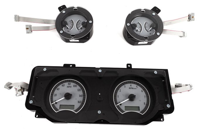 DAK-VHX69FMUSSB, Dakota Digital VHX Series Direct-Fit Analog Gauge Systems for 1969-1970 MUSTANG - VHX-69F-MUS-S-B в ОАЭ, Дубай. Состояние - новое. Цена ⁦4 520 AED⁩. Фото, контакты продавца | AUTO.AE