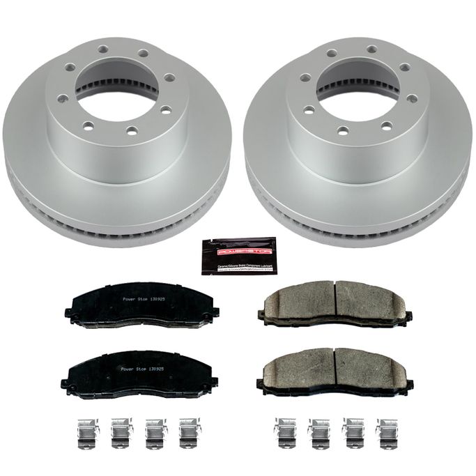 PWR-CRK6403, PowerStop Z17 Evolution Plus GEOMET Coated Brake Kits for 2012-2022 F-250 SUPER DUTY, 2013-2022 F-350 SUPER DUTY, 2013-2016 F-450 SUPER DUTY - CRK6403 в ОАЭ, Дубай. Состояние - новое. Цена ⁦1 930 AED⁩. Фото, контакты продавца | AUTO.AE
