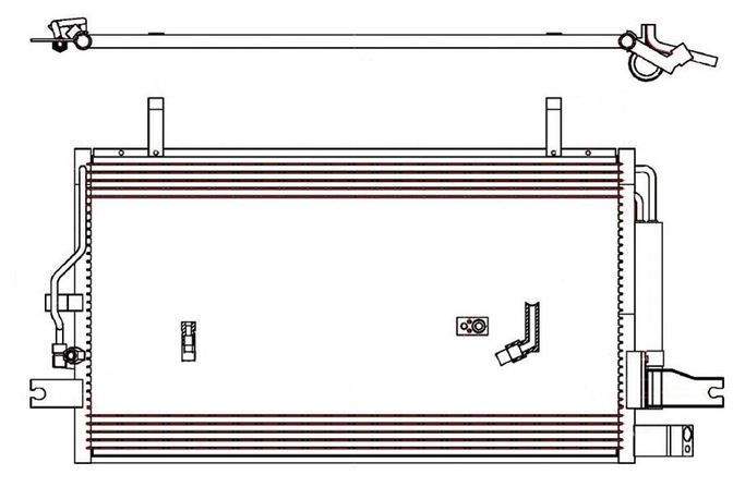 RCG-31-3109, Reach Cooling Air Conditioning Condensers for 2001-2004 PATHFINDER, 2001-2003 QX4 - 31-3109 في الإمارات العربية المتحدة, دبي. Condition - new. Price 440 AED. Photo, seller contacts | AUTO.AE