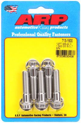 713-1500, ARP 713-1500 SAE Bolt Kit 3/8-24 x 1.500 12pt SS bolts in UAE, Dubai. Condition - new. Price 240 AED. Photo, seller contacts | AUTO.AE