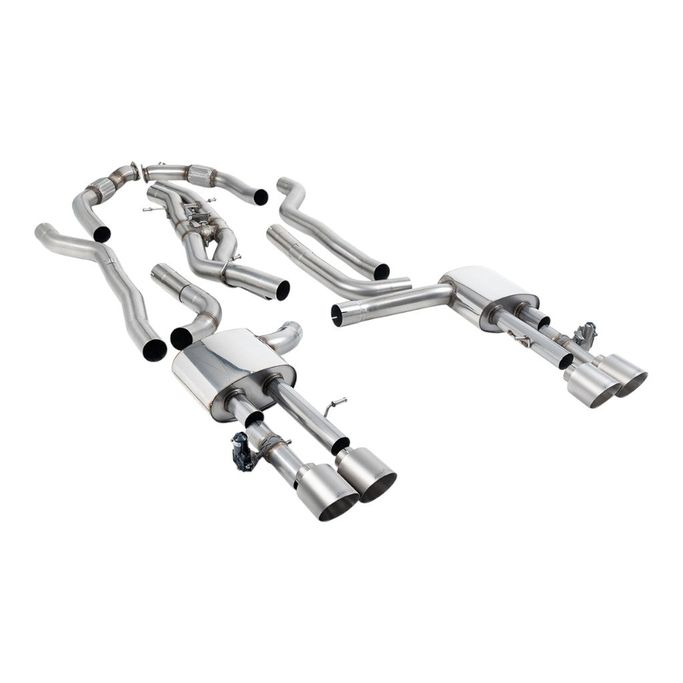 SSXAU1067, MILLTEK SSXAU1067 Cat-Back Exhaust, 3.15" (Brushed Titanium GT-115 Trims) for AUDI S8 (D5) Non-OPF/GPF 2020- في الإمارات العربية المتحدة, دبي. Condition - new. Price ⁦34,220 AED⁩. Photo, seller contacts | AUTO.AE