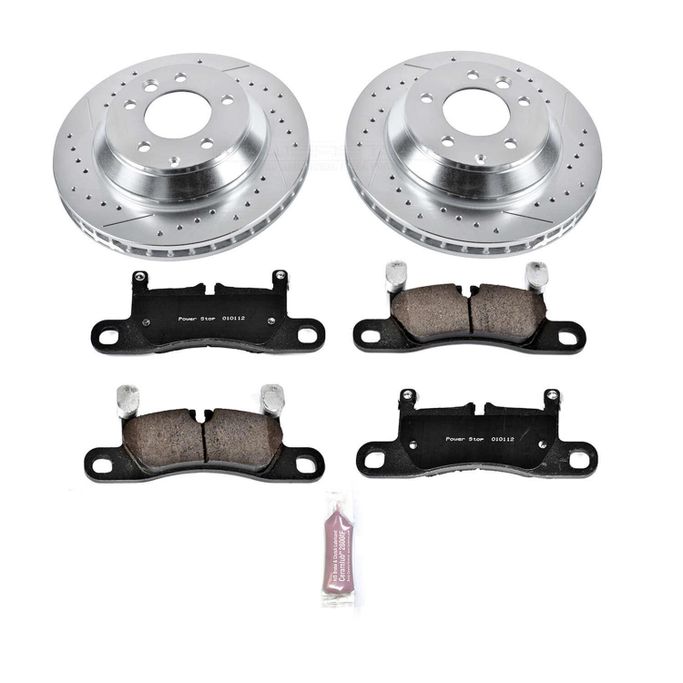 PWR-K5979, PowerStop Z23 Evolution Sport Brake Upgrade Kits for 2011-2018 CAYENNE, 2011-2017 TOUAREG - K5979 في الإمارات العربية المتحدة, دبي. Condition - new. Price 1,190 AED. Photo, seller contacts | AUTO.AE