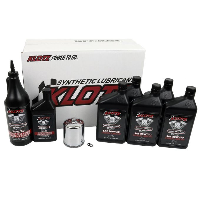 KLZ-KH-110, Klotz Synthetic Premium V-Twin Oil Service Kits KH-110 в ОАЭ, Дубай. Состояние - новое. Цена ⁦600 AED⁩. Фото, контакты продавца | AUTO.AE
