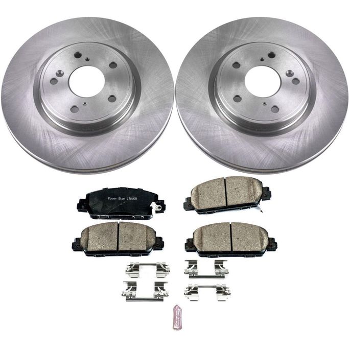 PWR-KOE8165, PowerStop Z17 Evolution Plus Stock Replacement Brake Kits for 2018-2025 ACCORD, 2022-2024 CIVIC, 2023-2025 INTEGRA - KOE8165 في الإمارات العربية المتحدة, دبي. Condition - new. Price ⁦790 AED⁩. Photo, seller contacts | AUTO.AE