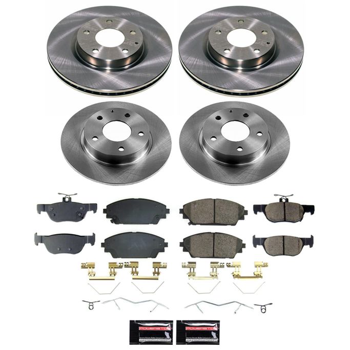 PWR-KOE8815, PowerStop Z17 Evolution Plus Stock Replacement Brake Kits for 2020-2023 CX-30 - KOE8815 in UAE, Dubai. Condition - new. Price 1,010 AED. Photo, seller contacts | AUTO.AE