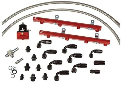 14135, AEROMOTIVE 14135 Fuel Rail System (top mount + fuel pressure regulator) SUBARU Impreza WRX / STi في الإمارات العربية المتحدة, دبي. Condition - new. Price ⁦4,690 AED⁩. Photo, seller contacts | AUTO.AE