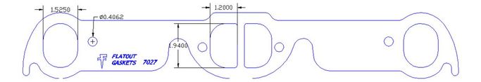 FOG-7027S, Flatout Gaskets Header Gaskets 7027S в ОАЭ, Дубай. Состояние - новое. Цена 240 AED. Фото, контакты продавца | AUTO.AE
