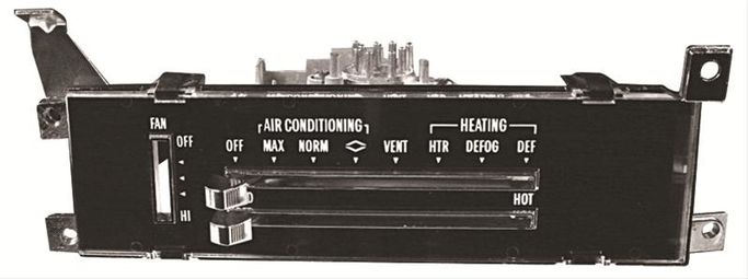 OPG-CH25793, RESTOPARTS® Manufactured Climate Control Panels for 1971-1972 CHEVELLE, EL CAMINO, MONTE CARLO - CH25793 in UAE, Dubai. Condition - new. Price 970 AED. Photo, seller contacts | AUTO.AE