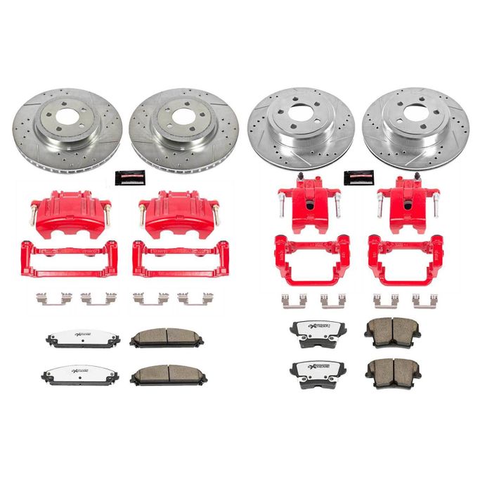 PWR-KC2853-26, PowerStop Z26 Street Warrior Brake Upgrade Kits with Calipers KC2853-26 in UAE, Dubai. Condition - new. Price ⁦5,380 AED⁩. Photo, seller contacts | AUTO.AE