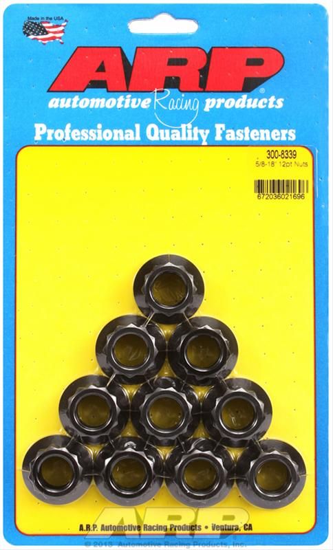 ARP-300-8339, ARP 12-Point Nuts 300-8339 في الإمارات العربية المتحدة, دبي. Condition - new. Price ⁦380 AED⁩. Photo, seller contacts | AUTO.AE