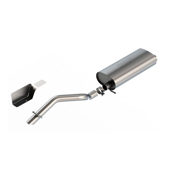 140846, BORLA 140846 Exhaust System Cat-Back Touring, 2.5" (2.5" Turndown Tip) for JEEP Wrangler 3.6L (JL) 2018- in UAE, Dubai. Condition - new. Price ⁦3,110 AED⁩. Photo, seller contacts | AUTO.AE