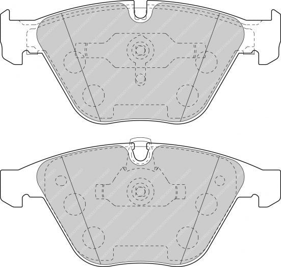 FCP1625H, FERODO FCP1625H Front Brake Pads DS2500 for PORSCHE Cayenne (955) / VW Touareg (7L) في الإمارات العربية المتحدة, دبي. Condition - new. Price ⁦2,090 AED⁩. Photo, seller contacts | AUTO.AE