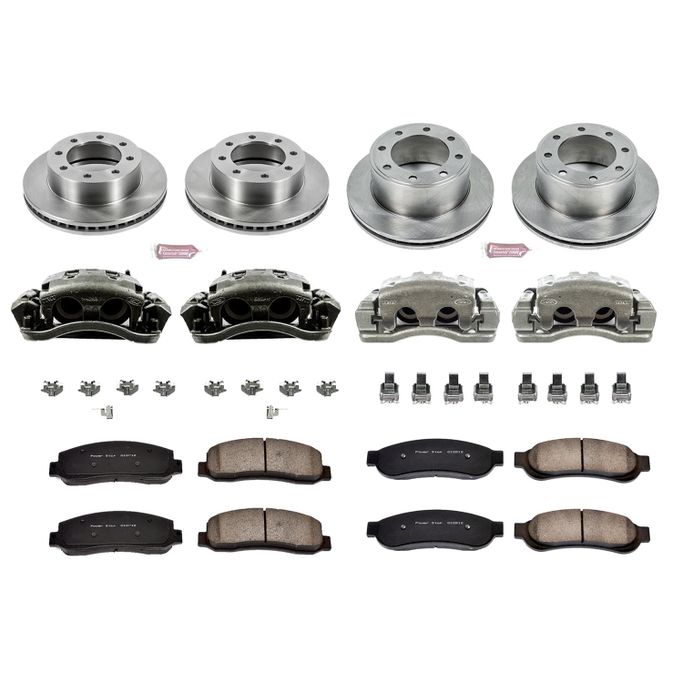 PWR-KCOE1782, PowerStop Z17 Evolution Plus Stock Replacement Brake Kits with Calipers for 2005-2007 F-250 SUPER DUTY, F-350 SUPER DUTY - KCOE1782 в ОАЭ, Дубай. Состояние - новое. Цена ⁦4 770 AED⁩. Фото, контакты продавца | AUTO.AE