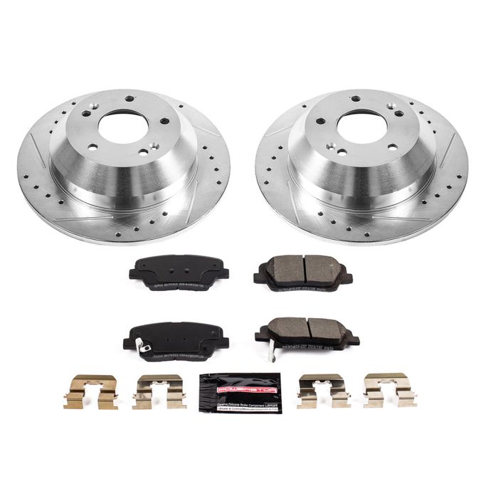 PWR-K7507, PowerStop Z23 Evolution Sport Brake Upgrade Kits for 2010-2018 SANTA FE, 2013-2018 SANTA FE SPORT, 2011-2015 SORENTO - K7507 в ОАЭ, Дубай. Состояние - новое. Цена ⁦870 AED⁩. Фото, контакты продавца | AUTO.AE