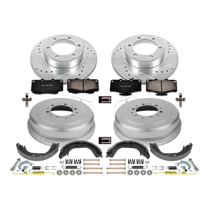 PWR-K15096DK, PowerStop Z23 Evolution Sport Disc and Drum Brake Upgrade Kits for 1995-2000 4RUNNER - K15096DK في الإمارات العربية المتحدة, دبي. Condition - new. Price 2,110 AED. Photo, seller contacts | AUTO.AE