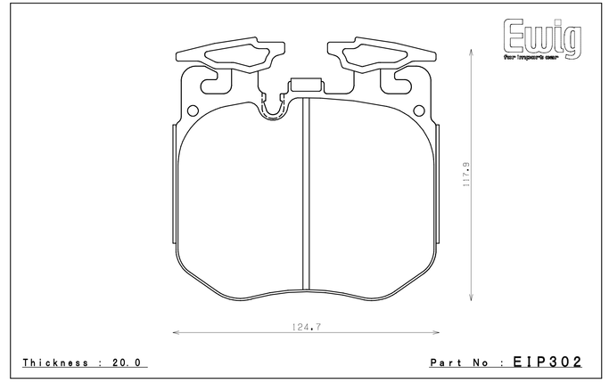 EIP302MX72, ENDLESS EIP302MX72 Front brake pads BMW X3M / X4M F97 / F98 в ОАЭ, Дубай. Состояние - новое. Цена 1 350 AED. Фото, контакты продавца | AUTO.AE