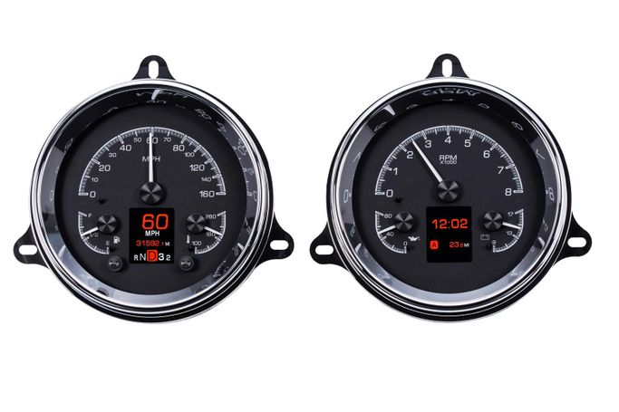 DAK-HDX-54C-PU-K, Dakota Digital HDX Direct-Fit Analog Gauge Systems for 1954 TRUCK - HDX-54C-PU-K в ОАЭ, Дубай. Состояние - новое. Цена ⁦7 380 AED⁩. Фото, контакты продавца | AUTO.AE