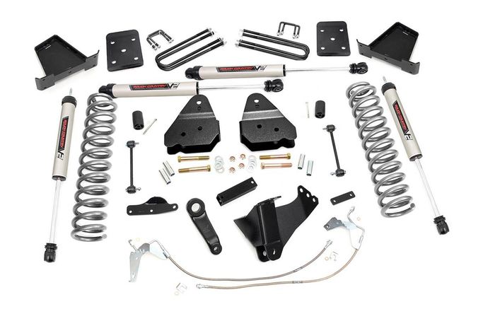 ROU-47870, Rough Country V2 Suspension Lift Kits for 2008-2010 F-250 SUPER DUTY, F-350 SUPER DUTY - 47870 in UAE, Dubai. Condition - new. Price ⁦6,450 AED⁩. Photo, seller contacts | AUTO.AE
