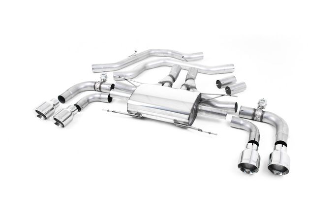 SSXAR001, MILLTEK SSXAR001 Front Pipe-back Quad 100mm GT100 ALFA ROMEO Giulia Quadrifoglio 2.9 V6 Bi-Turbo في الإمارات العربية المتحدة, دبي. Condition - new. Price ⁦15,060 AED⁩. Photo, seller contacts | AUTO.AE