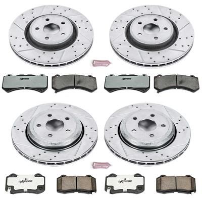 PWR-K5958-26, PowerStop Z26 Street Warrior Brake Upgrade Kits for 2012-2017 GRAND CHEROKEE - K5958-26 في الإمارات العربية المتحدة, دبي. Condition - new. Price ⁦3,910 AED⁩. Photo, seller contacts | AUTO.AE