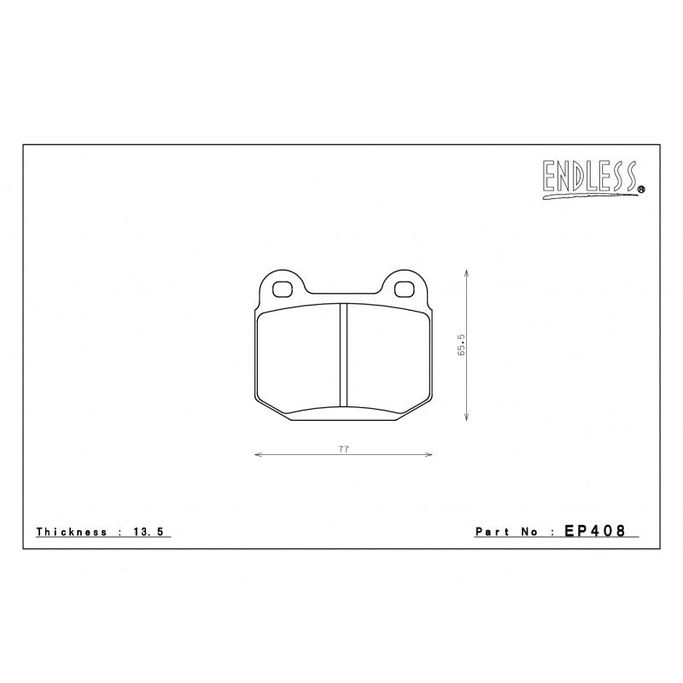 EP408SSY, ENDLESS EP408SSY Rear brake pads INFINITI G35 (02-04)/NISSAN 350Z (03-07) BREMBO في الإمارات العربية المتحدة, دبي. Condition - new. Price ⁦720 AED⁩. Photo, seller contacts | AUTO.AE