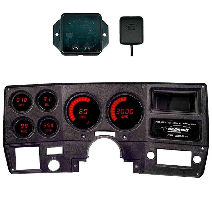 IZL-DP6004RS9020, Intellitronix 1973-1987 GM/Chevy Truck Digital Direct-Fit Gauge Clusters DP6004R-S9020 في الإمارات العربية المتحدة, دبي. Condition - new. Price ⁦2,860 AED⁩. Photo, seller contacts | AUTO.AE