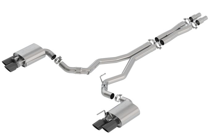 BOR-140743BC, Borla ATAK Cat-Back Systems for 2018-2023 MUSTANG - 140743BC in UAE, Dubai. Condition - new. Price 13,040 AED. Photo, seller contacts | AUTO.AE