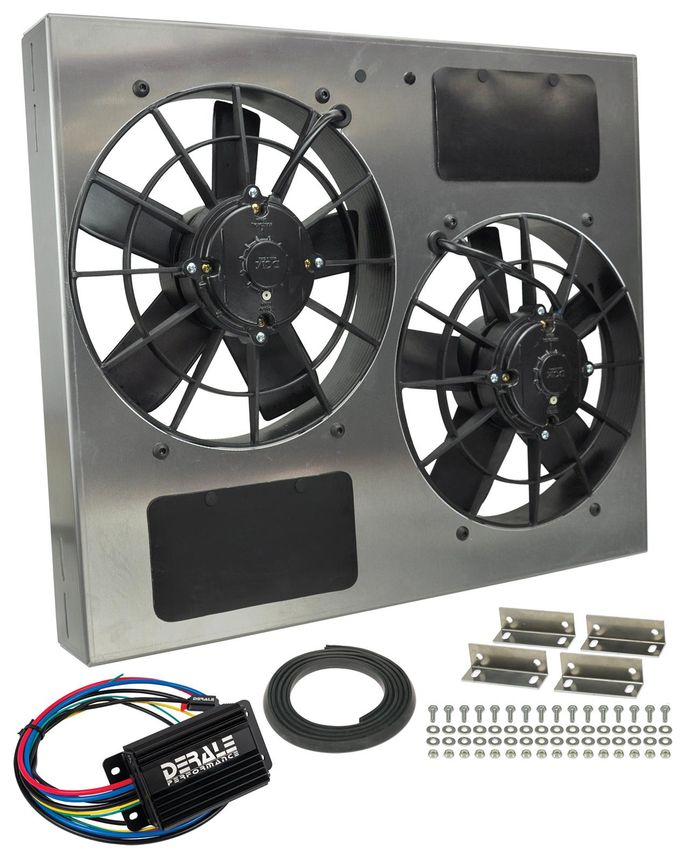 DER-66835, 11 Inch 3,750 CFM Derale PWM Electric Fan Powerpacks 66835 в ОАЭ, Дубай. Состояние - новое. Цена ⁦4 490 AED⁩. Фото, контакты продавца | AUTO.AE