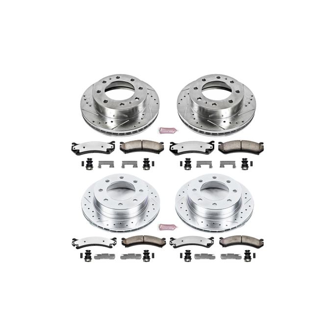 PWR-K4423-36, PowerStop Z36 Truck and Tow Brake Upgrade Kits for 2004 SIERRA 2500 HD, SILVERADO 2500 HD - K4423-36 في الإمارات العربية المتحدة, دبي. Condition - new. Price ⁦3,220 AED⁩. Photo, seller contacts | AUTO.AE