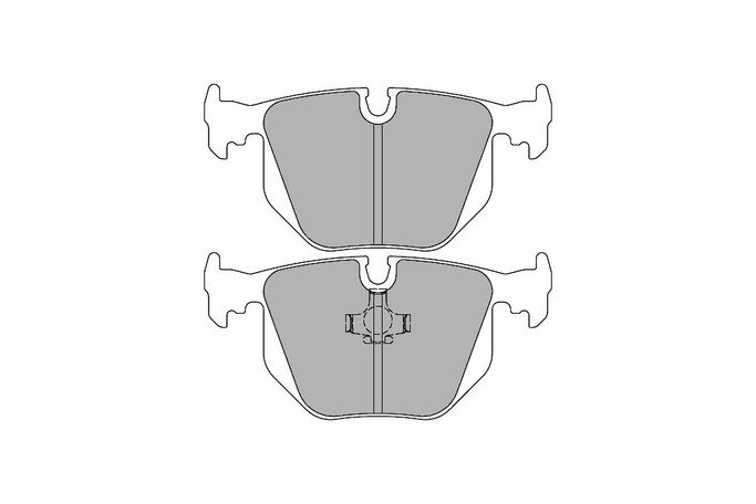 FCP857H, FERODO FCP857H Rear Brake Pads DS2500 for BMW 8 Series (E31) / MASERATI Biturbo في الإمارات العربية المتحدة, دبي. Condition - new. Price ⁦1,280 AED⁩. Photo, seller contacts | AUTO.AE