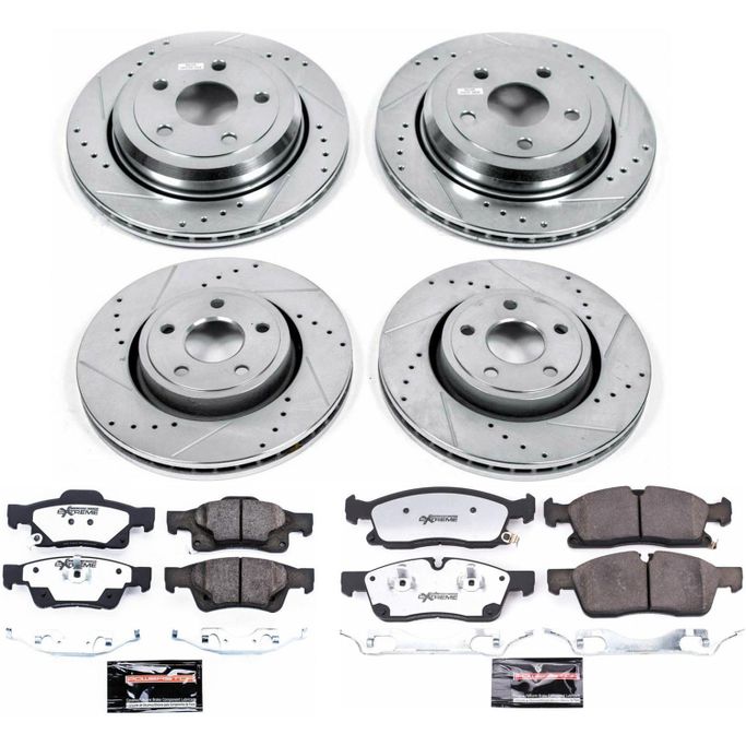 PWR-K7136-36, PowerStop Z36 Truck and Tow Brake Upgrade Kits for 2021-2024 DURANGO, 2016-2021 GRAND CHEROKEE, 2022 GRAND CHEROKEE WK - K7136-36 в ОАЭ, Дубай. Состояние - новое. Цена ⁦3 130 AED⁩. Фото, контакты продавца | AUTO.AE