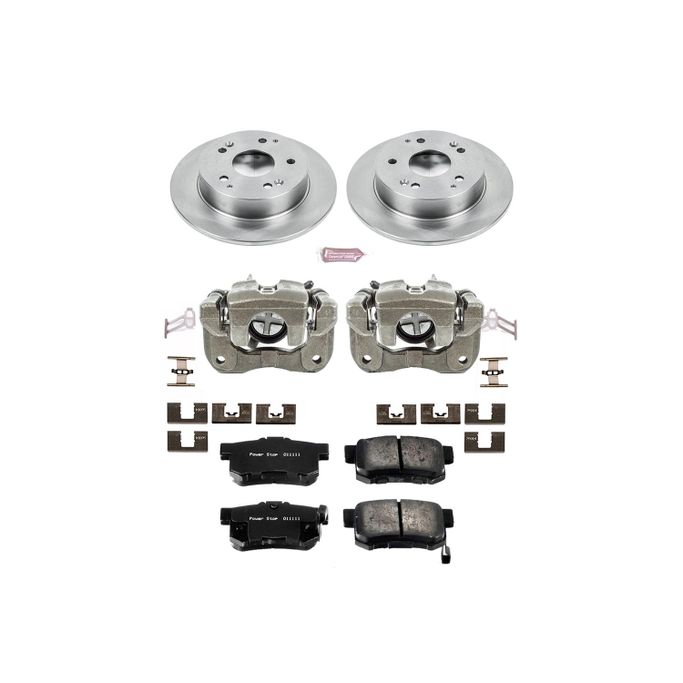 PWR-KCOE2270A, PowerStop Z17 Evolution Plus Stock Replacement Brake Kits with Calipers for 2004-2005 CIVIC, 2002-2006 RSX - KCOE2270A في الإمارات العربية المتحدة, دبي. Condition - new. Price 1,200 AED. Photo, seller contacts | AUTO.AE