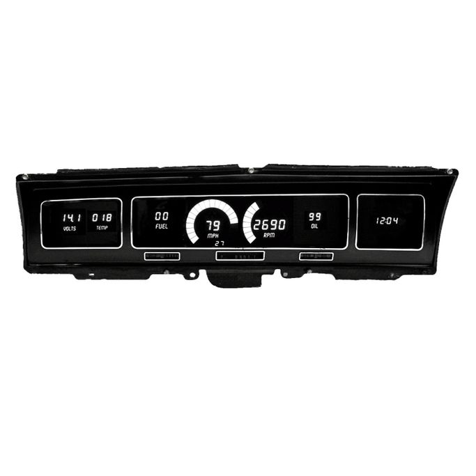 IZL-DP1208W, Intellitronix 1968 Impala/Caprice Digital Direct-Fit Instrument Clusters for 1968 BISCAYNE, CAPRICE, IMPALA - DP1208W في الإمارات العربية المتحدة, دبي. Condition - new. Price ⁦2,070 AED⁩. Photo, seller contacts | AUTO.AE