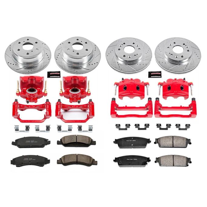 PWR-KC2070, PowerStop Z23 Evolution Sport Brake Upgrade Kits with Calipers KC2070 in UAE, Dubai. Condition - new. Price 5,210 AED. Photo, seller contacts | AUTO.AE