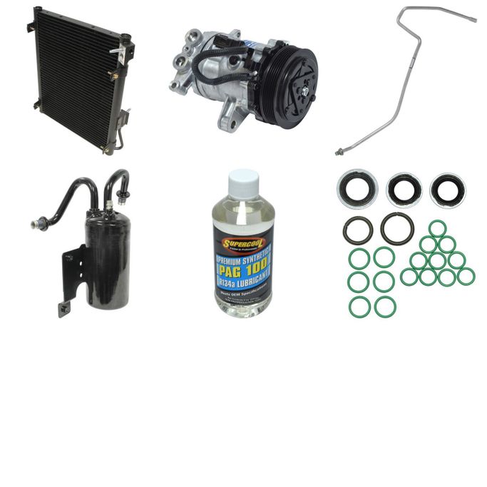 UAC-KT5000A, Universal Air Conditioner Compressor Kits for 2002 RAM 1500 - KT 5000A in UAE, Dubai. Condition - new. Price 1,390 AED. Photo, seller contacts | AUTO.AE