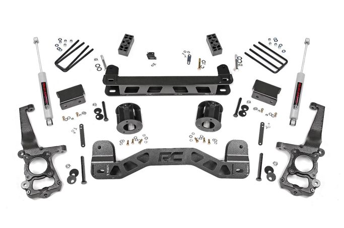 ROU-55130, Rough Country N3 Suspension Lift Kits for 2015-2020 F-150 - 55130 في الإمارات العربية المتحدة, دبي. Condition - new. Price ⁦4,540 AED⁩. Photo, seller contacts | AUTO.AE