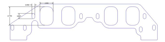 FOG-8292, Flatout Gaskets Intake Gaskets 8292 в ОАЭ, Дубай. Состояние - новое. Цена 150 AED. Фото, контакты продавца | AUTO.AE