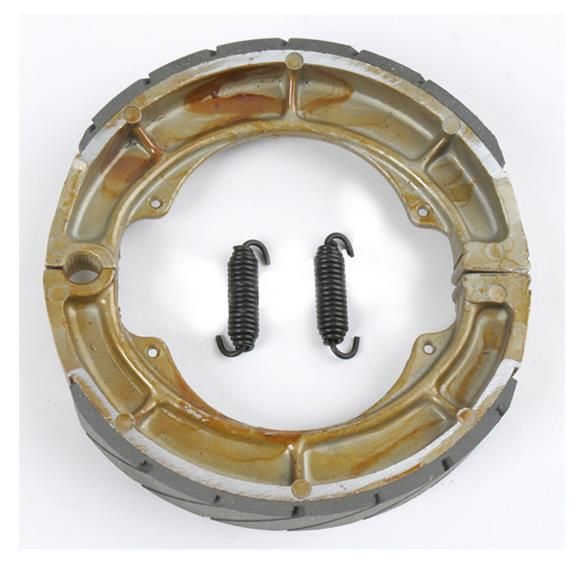 EBP-629G, EBC Grooved Organic Brake Shoes for 1987-1997 LT-4WD QUADRUNNER 250, 1988-2002 LT-F250 QUADRUNNER, 1999-2002 LT-F250F QUADRUNNER 4X4 - 629G в ОАЭ, Дубай. Состояние - новое. Цена ⁦330 AED⁩. Фото, контакты продавца | AUTO.AE