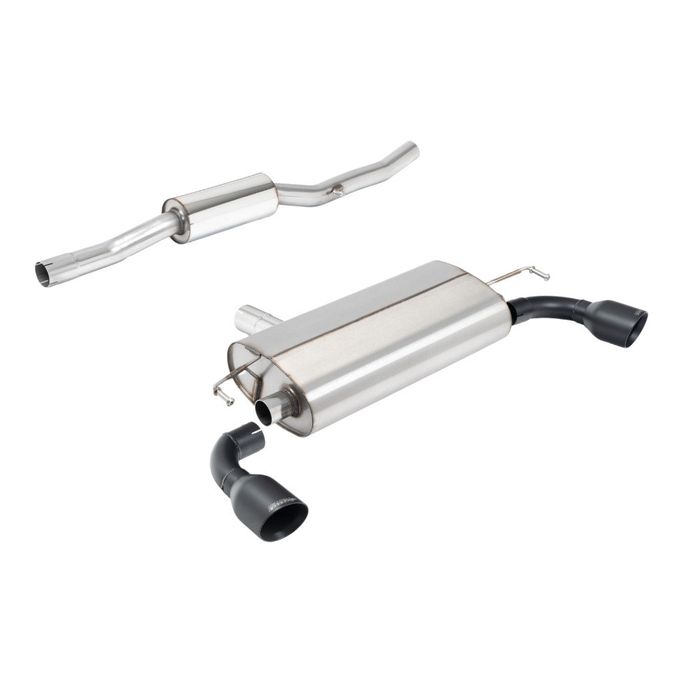 SSXVW775, MILLTEK SSXVW775 Cat-Back Exhaust, 2.5" (GT-100 Cerakote Black Slash Cut Tips) for VW Golf R32 (MK4) в ОАЭ, Дубай. Состояние - новое. Цена ⁦6 900 AED⁩. Фото, контакты продавца | AUTO.AE