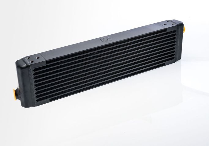 8111, CSF 8111 UNIVERSAL Signal-Pass Oil Cooler w/Direct Fitment for PORSCHE 911 center front oil cooler (RSR Style) - M22 x 1.5 connections - 24L x 5.75H x 2.16W in UAE, Dubai. Condition - new. Price ⁦2,670 AED⁩. Photo, seller contacts | AUTO.AE