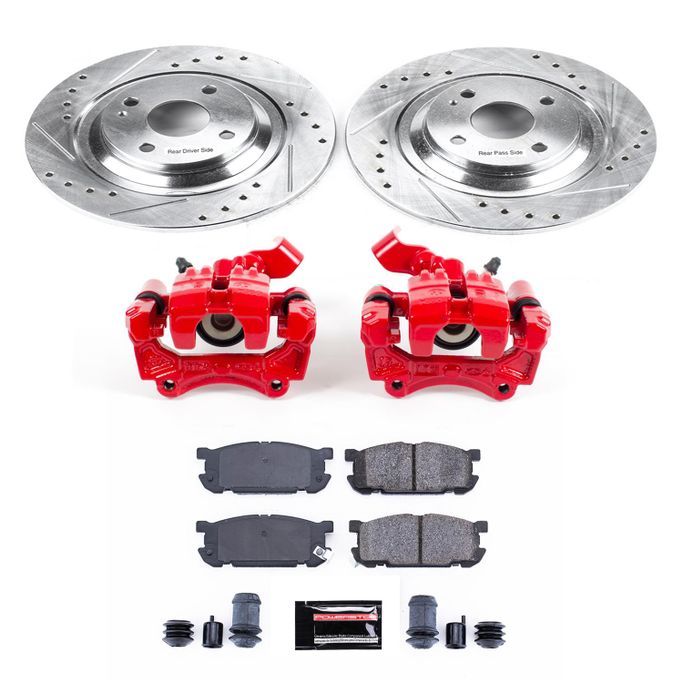 PWR-KC5267, PowerStop Z23 Evolution Sport Brake Upgrade Kits with Calipers for 2001-2005 MIATA - KC5267 в ОАЭ, Дубай. Состояние - новое. Цена 2 260 AED. Фото, контакты продавца | AUTO.AE