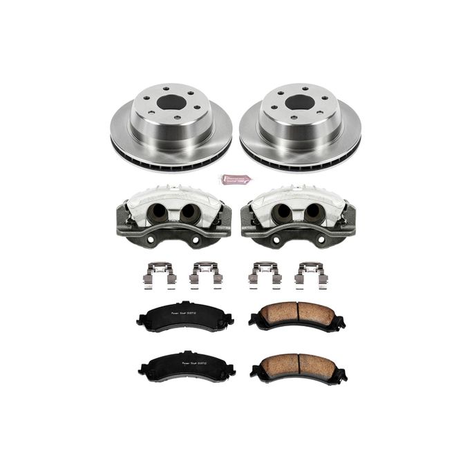 PWR-KCOE2046, PowerStop Z17 Evolution Plus Stock Replacement Brake Kits with Calipers KCOE2046 in UAE, Dubai. Condition - new. Price 1,760 AED. Photo, seller contacts | AUTO.AE