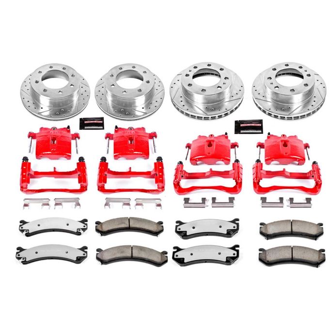 PWR-KC2027-36, PowerStop Z36 Truck and Tow Brake Upgrade Kits with Calipers KC2027-36 в ОАЭ, Дубай. Состояние - новое. Цена ⁦6 040 AED⁩. Фото, контакты продавца | AUTO.AE