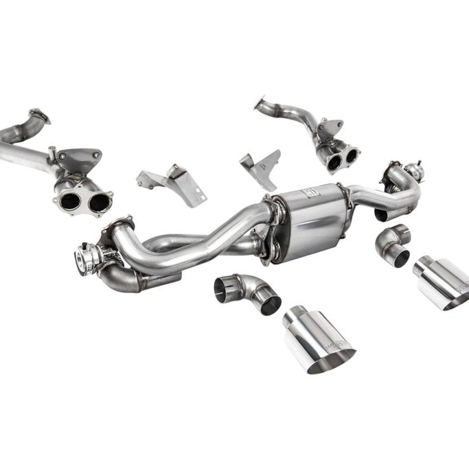 SSXPO184, MILLTEK SSXPO184 Cat-Back Exhaust, 2.37" (Polished GT-115 Trims) for PORSCHE 718 Boxster GTS / Cayman GT4 2020- в ОАЭ, Дубай. Состояние - новое. Цена ⁦21 800 AED⁩. Фото, контакты продавца | AUTO.AE