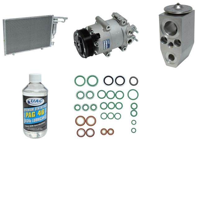 UAC-KT1262A, Universal Air Conditioner Compressor Kits for 2014-2019 FIESTA - KT 1262A in UAE, Dubai. Condition - new. Price 2,100 AED. Photo, seller contacts | AUTO.AE