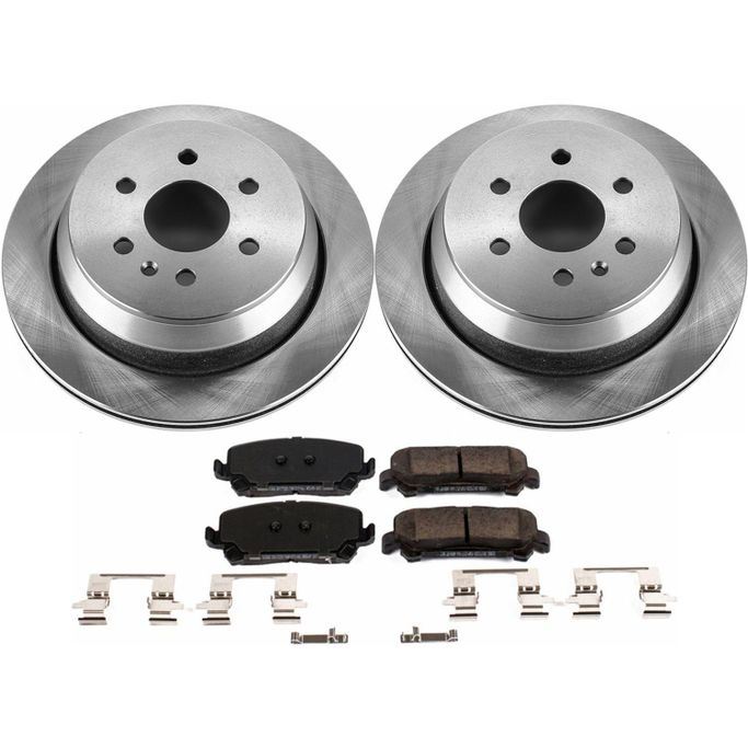PWR-KOE7127, PowerStop Z17 Evolution Plus Stock Replacement Brake Kits for 2015-2020 CANYON, COLORADO - KOE7127 в ОАЭ, Дубай. Состояние - новое. Цена 720 AED. Фото, контакты продавца | AUTO.AE