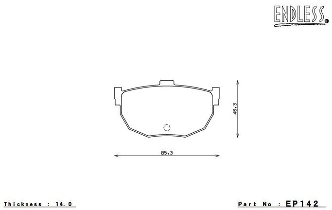 EP142MA45B, ENDLESS EP142MA45B Rear brake pads NISSAN Primera في الإمارات العربية المتحدة, دبي. Condition - new. Price ⁦1,900 AED⁩. Photo, seller contacts | AUTO.AE